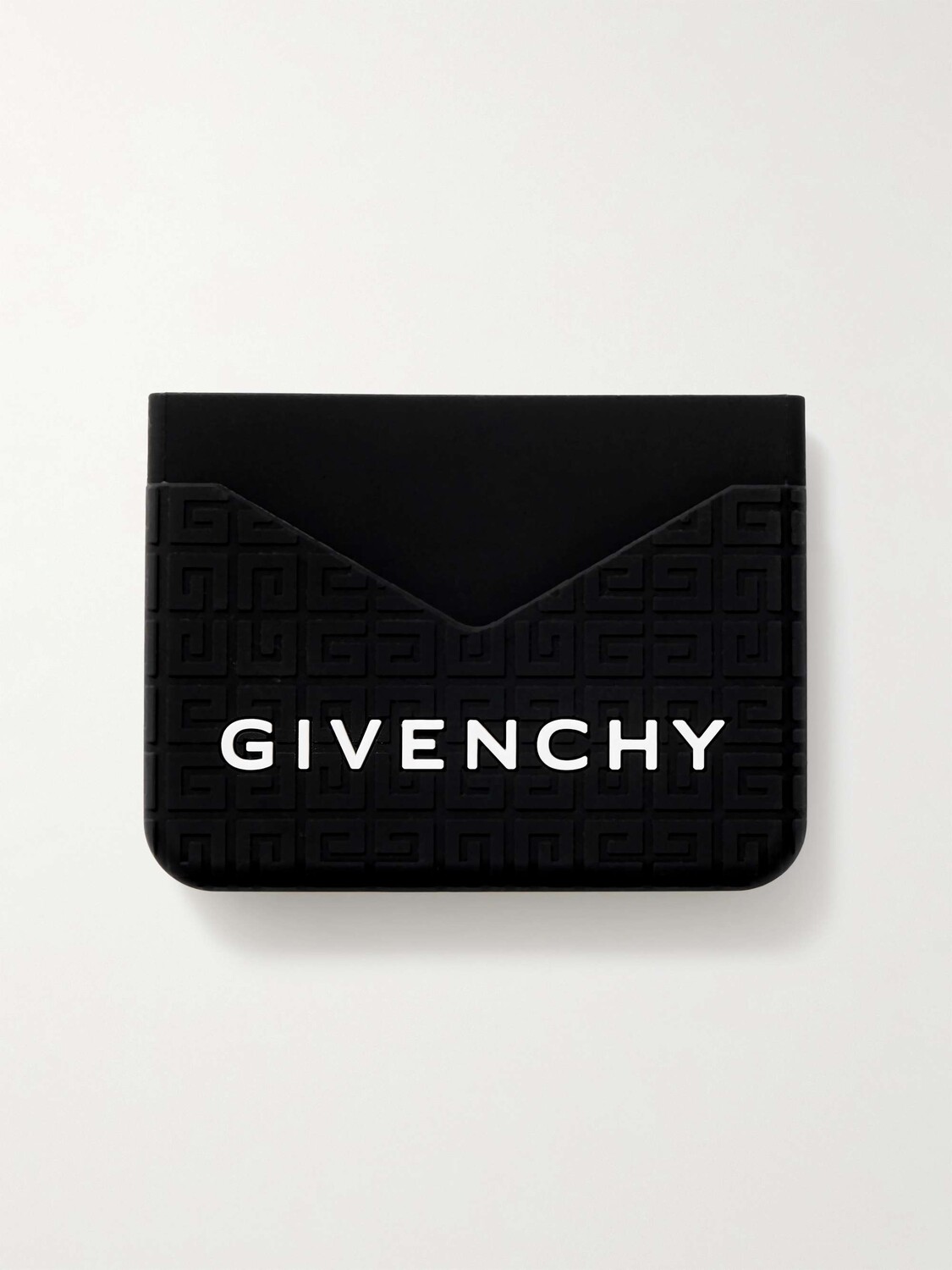

Резиновый картхолдер с тиснением логотипа GIVENCHY, черный