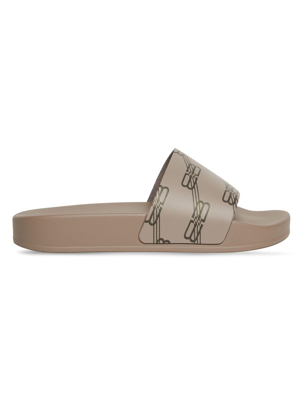 

Детские шлепанцы для бассейна BB Monogram Balenciaga, коричневый