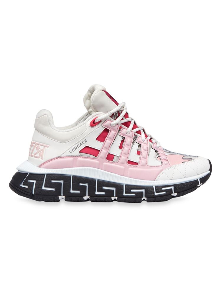 

Массивные кроссовки Trigreca Versace, цвет White Pink
