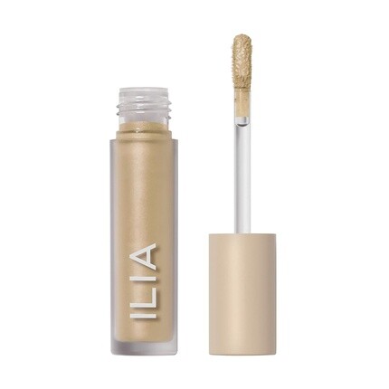 

ILIA Chromatic Liquid Powder Tint Eye Tint Нетоксичный веганский чистый макияж без жестокости 0,12 жидких унций 3,5 мл Gleam Antique Gold