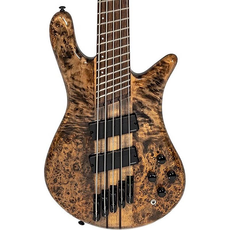 Басс гитара Spector NS Dimension 5 5-String Multi-Scale Bass w/ Fishman Pickups - Super Faded Black Gloss
