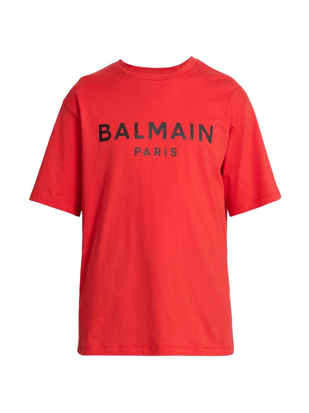 

Футболка с принтом Balmain Balmain, Красный