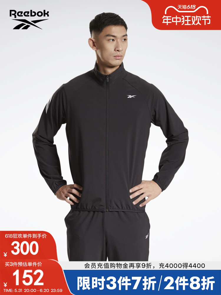 

Куртка мужская Reebok классическая, черный