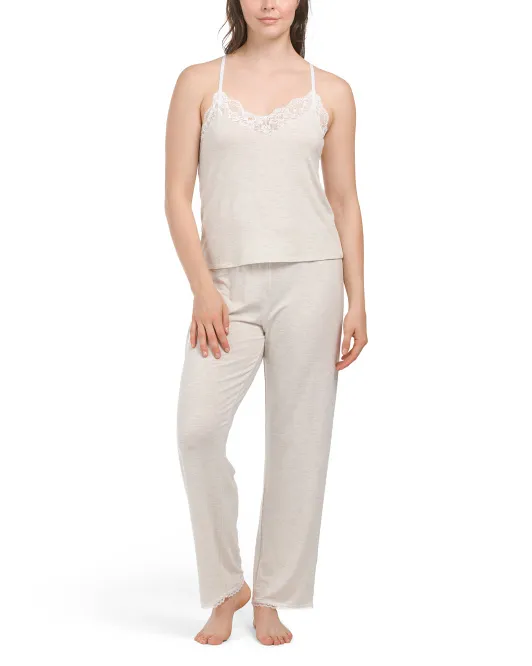 

Комплект из бретеля и брюк Emma Journelle, цвет Heather Multi