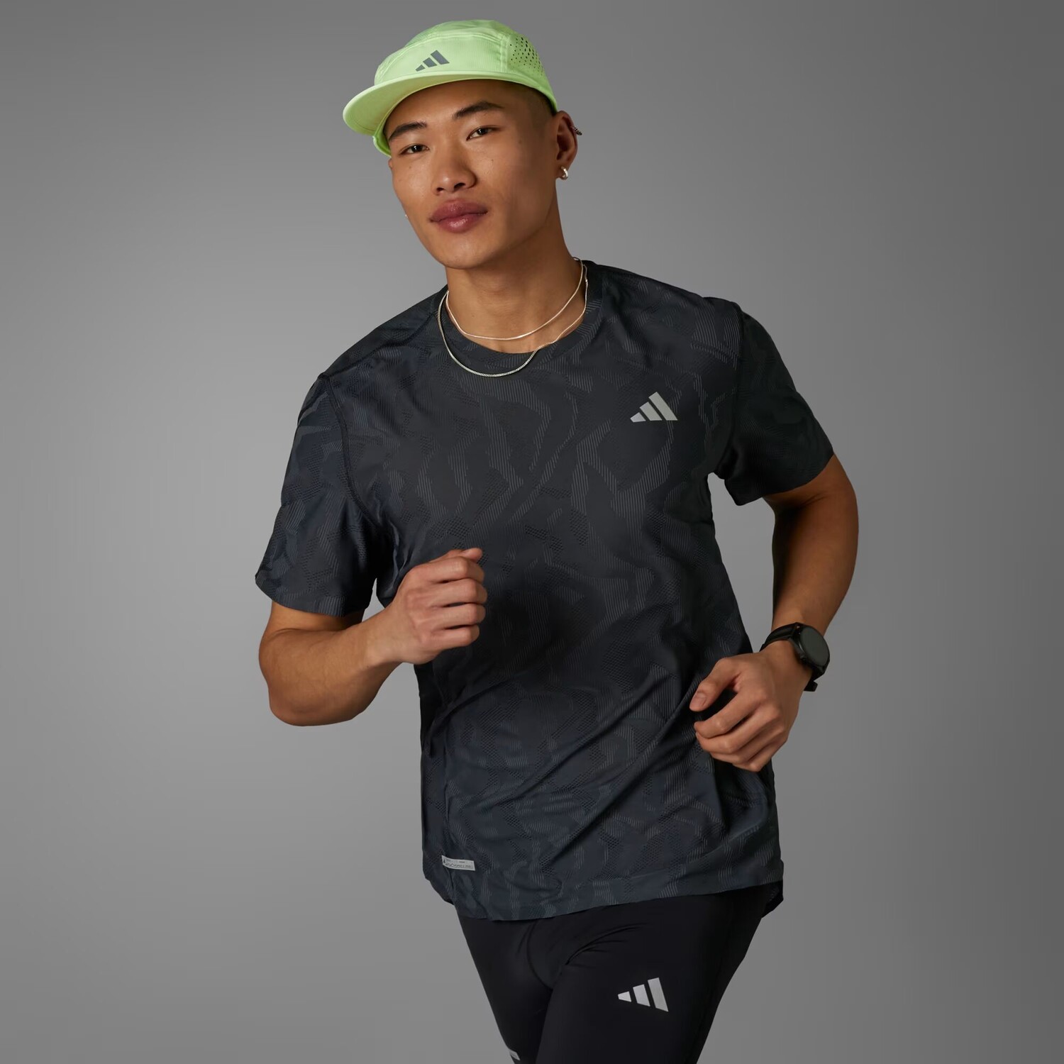 

Футболка Ultimate Engineered для бега Adidas, цвет Black