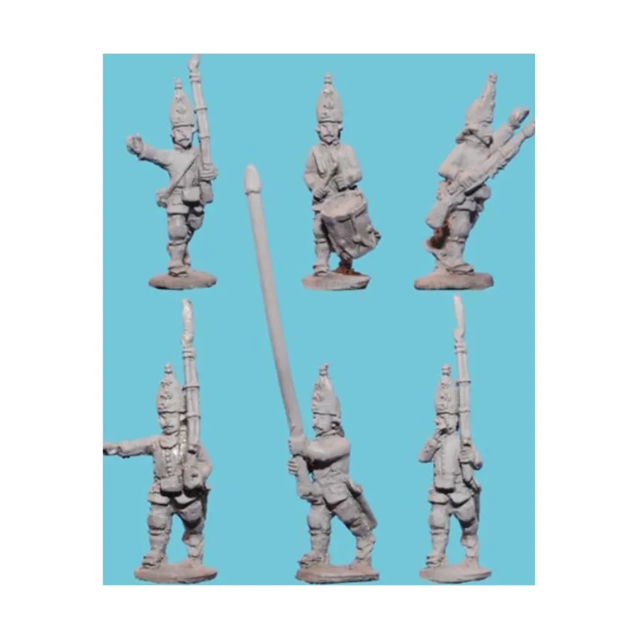 

Летняя форма гренадерского командования, Age of Reason Miniatures - Seven Years War - Russian (15mm)
