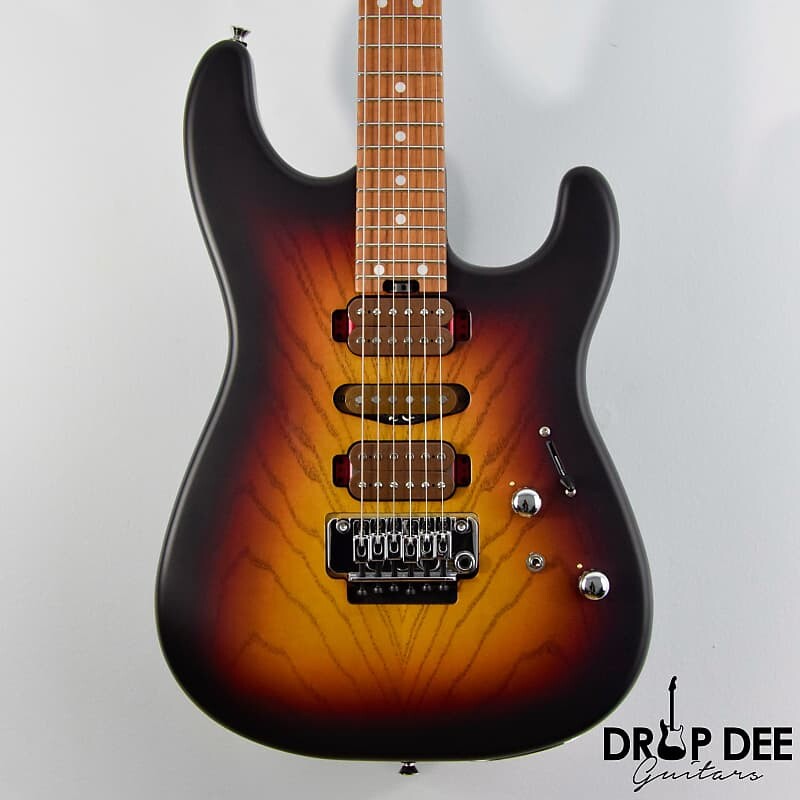 

Электрогитара Charvel Guthrie Govan Signature MJ San Dimas SD24 CM Electric Guitar w/ Case - 3-Tone Sunburst