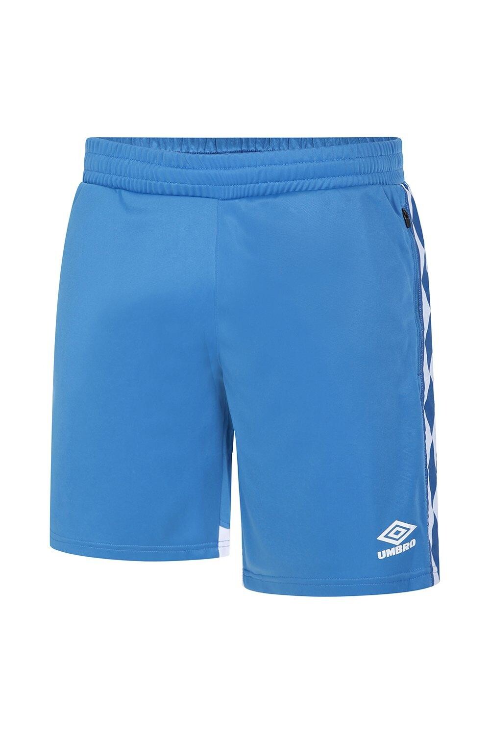 

Трикотажные шорты с ромбовидной тесьмой Umbro, белый