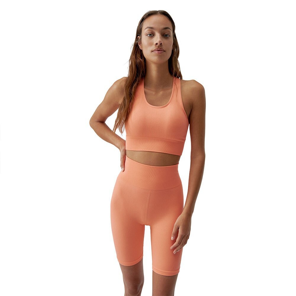 

Спортивный топ Born Living Yoga Kalindi High Support, оранжевый