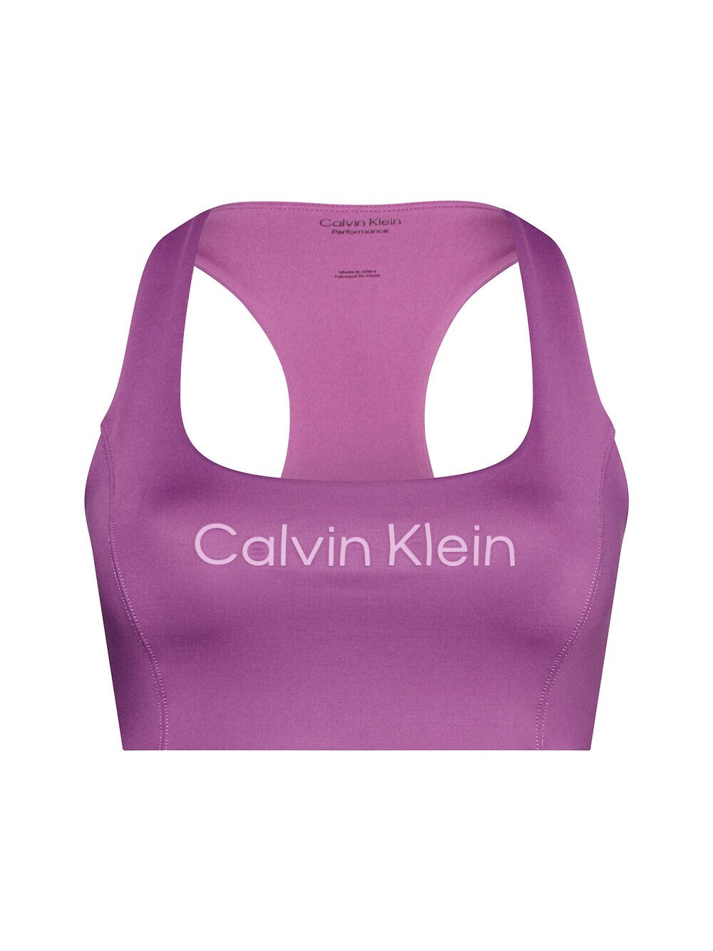 

Спортивный бюстгальтер без косточек Calvin Klein, пастельно-фиолетовый/светло-фиолетовый