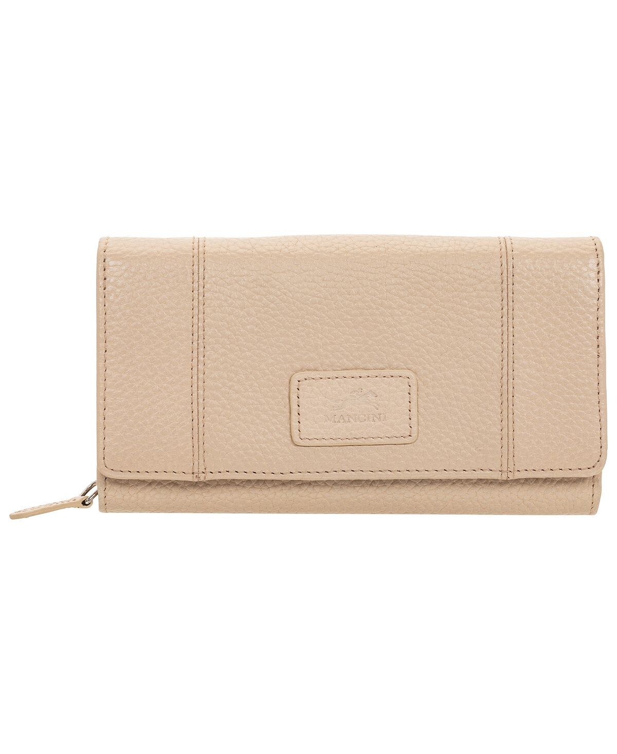 

Женский мини-клатч-клатч с защитой RFID из коллекции Pebbled Collection Mancini