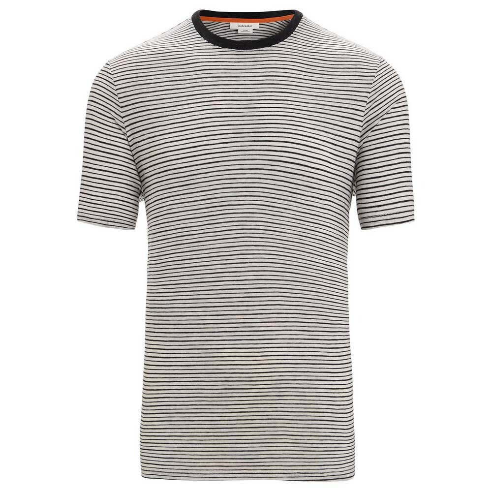

Футболка Icebreaker Merino Linen Stripe, серый