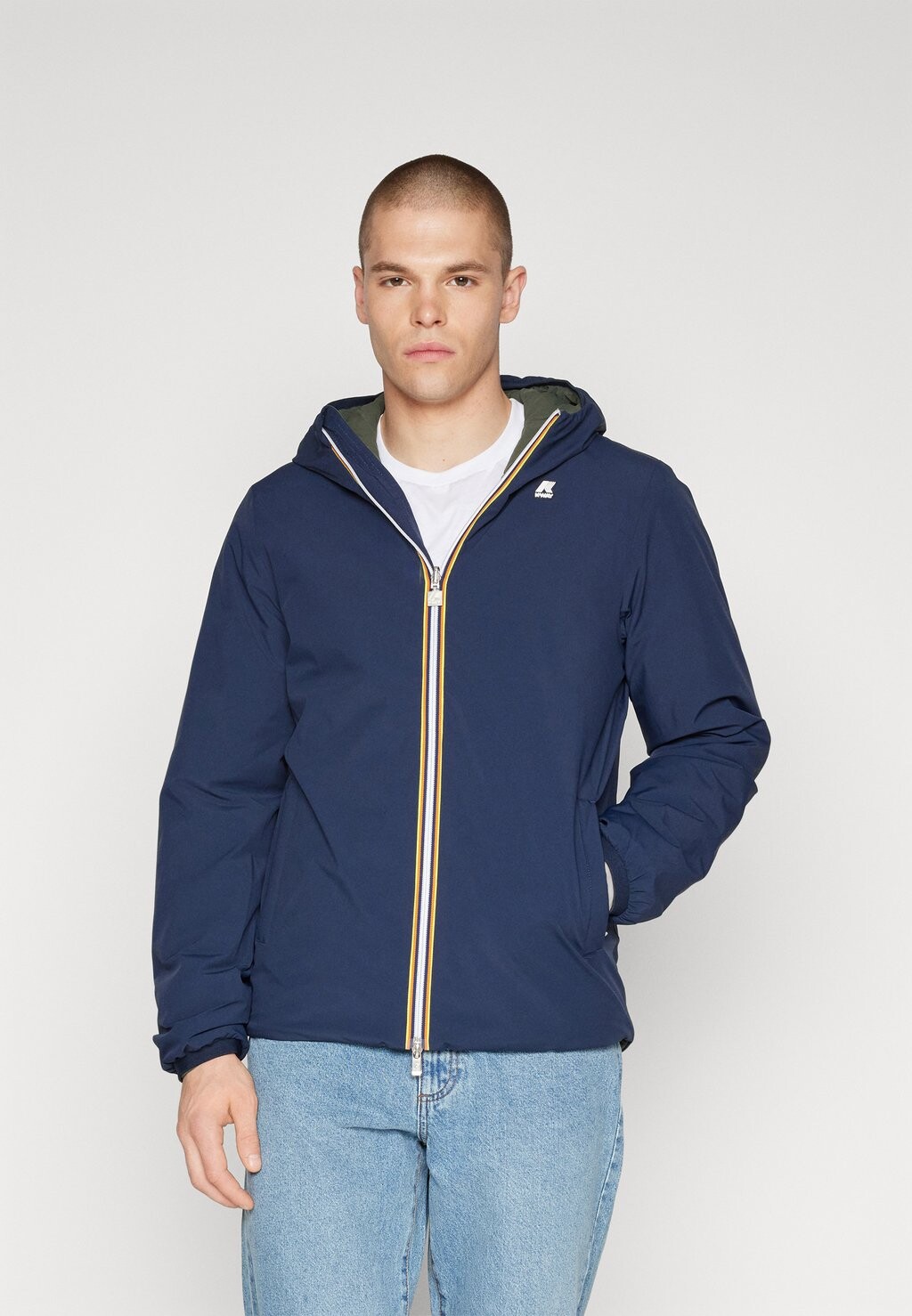 

Зимняя куртка K-Way REVERSIBLE JACQUES WARM DOUBLE UNISEX, цвет blue/green