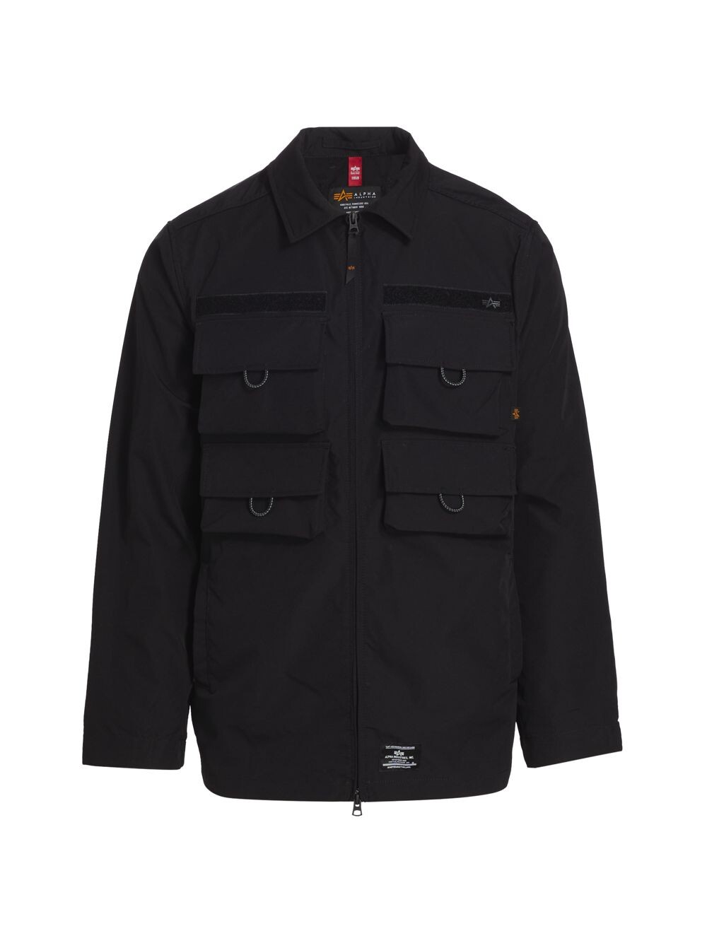 

Куртка-рубашка карго Alpha Industries, черный