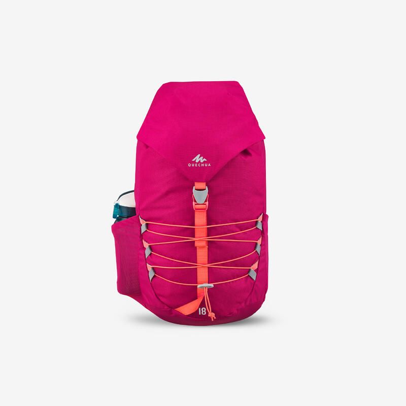 Рюкзак походный MH500 18 л детский зеленый QUECHUA, цвет rosa