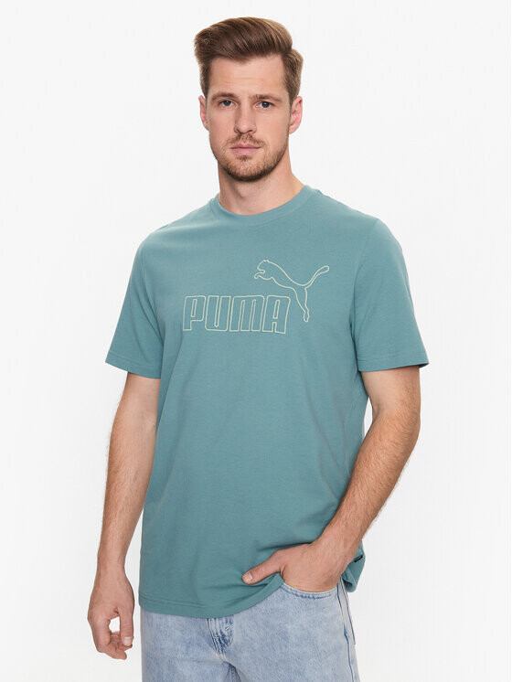 

Футболка стандартного кроя Puma, зеленый
