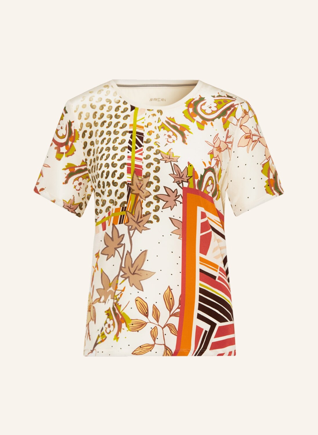 

Блуза MARC CAIN im Materialmix, экру