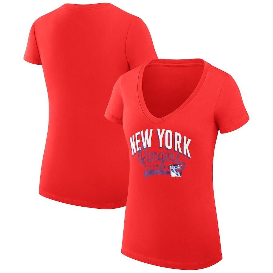 

Футболка с коротким рукавом G-III 4Her by Carl Banks New York Rangers, красный