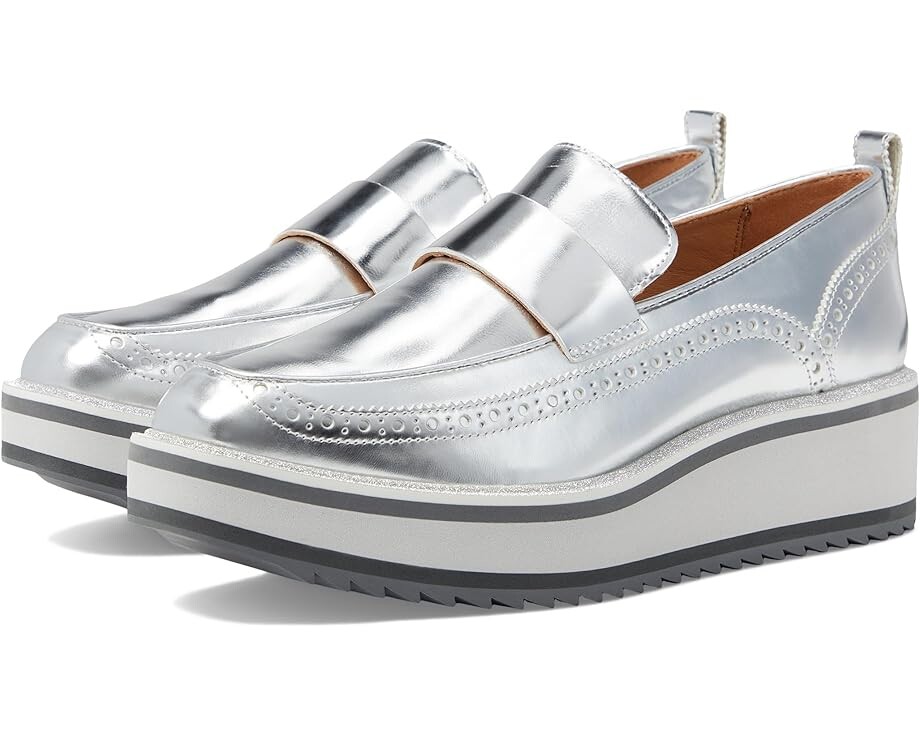 

Лоферы Johnston & Murphy Gracelyn Loafer, цвет Silver Metallic Sheepskin