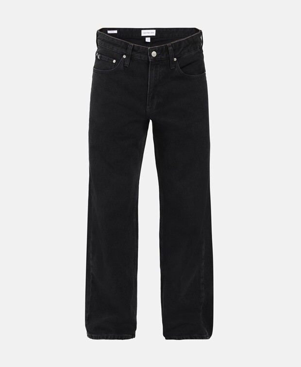 

Прямые джинсы Calvin Klein Jeans, антрацит