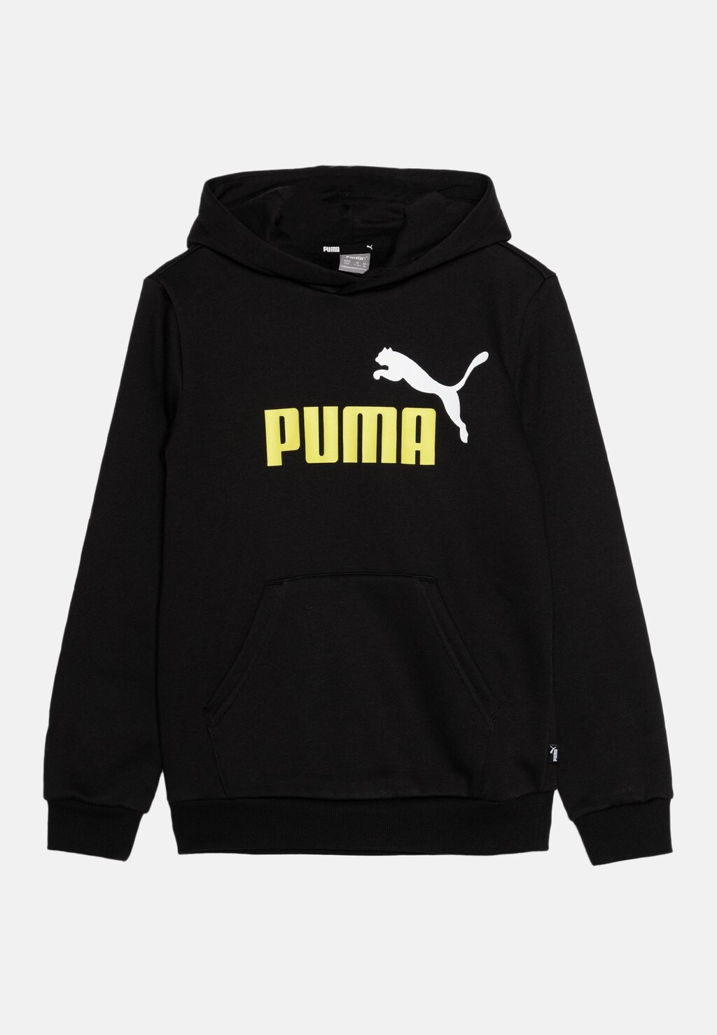 

Толстовка Big Logo Hoodie Unisex Puma, цвет black/lime sheen