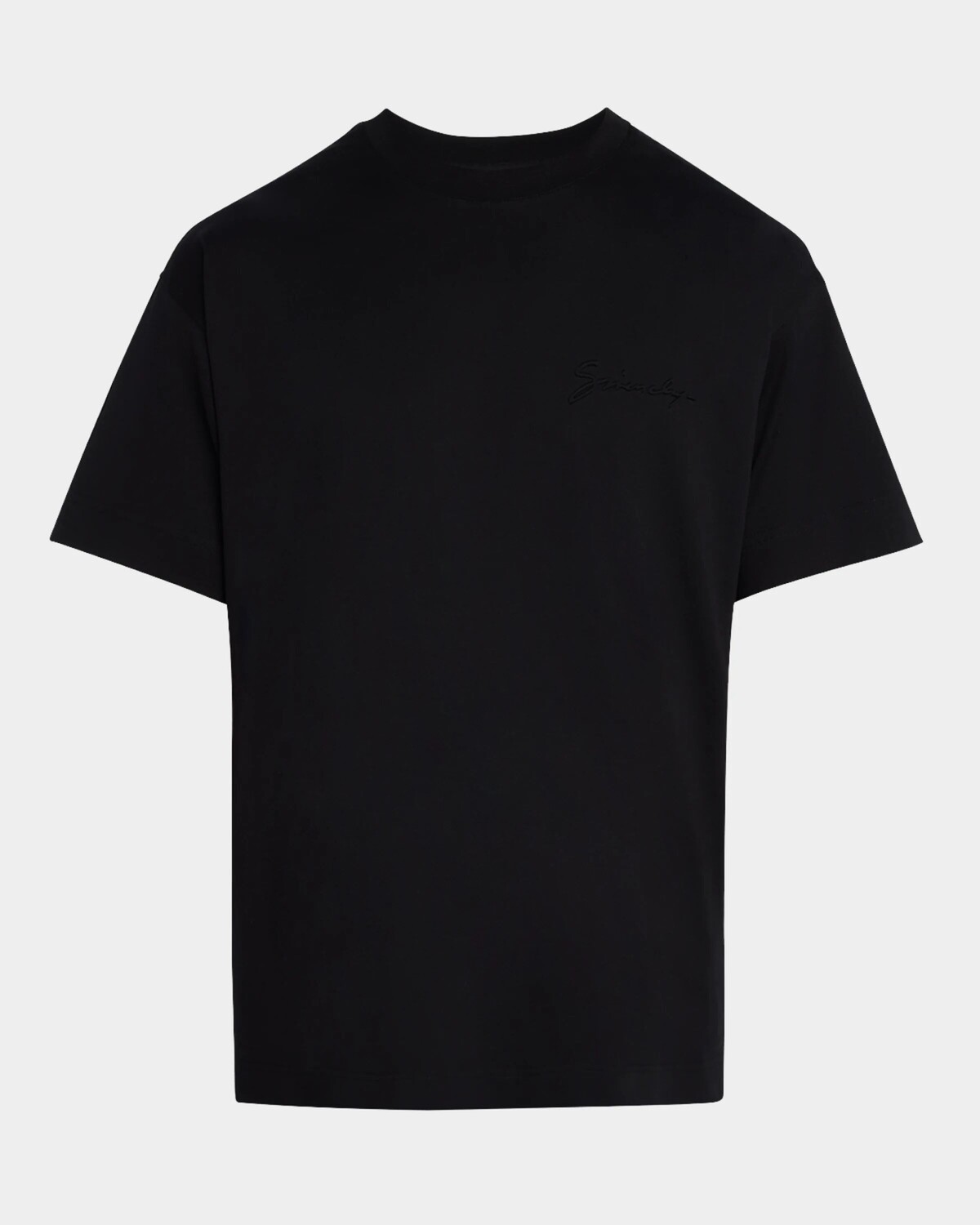

Мужская футболка со стандартным логотипом Givenchy, черный