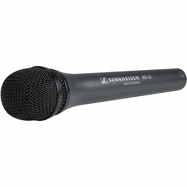 Динамический микрофон Sennheiser MD42 Handheld Dynamic Omnidirectional Field Microphone репортерский микрофон пушка superlux pra118l