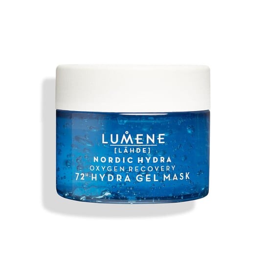 

Оксигенирующая и увлажняющая гелевая маска 150 мл Lumene, Nordic Hydra Lahde Oxygen Recovery 72h Hydra Gel Mask