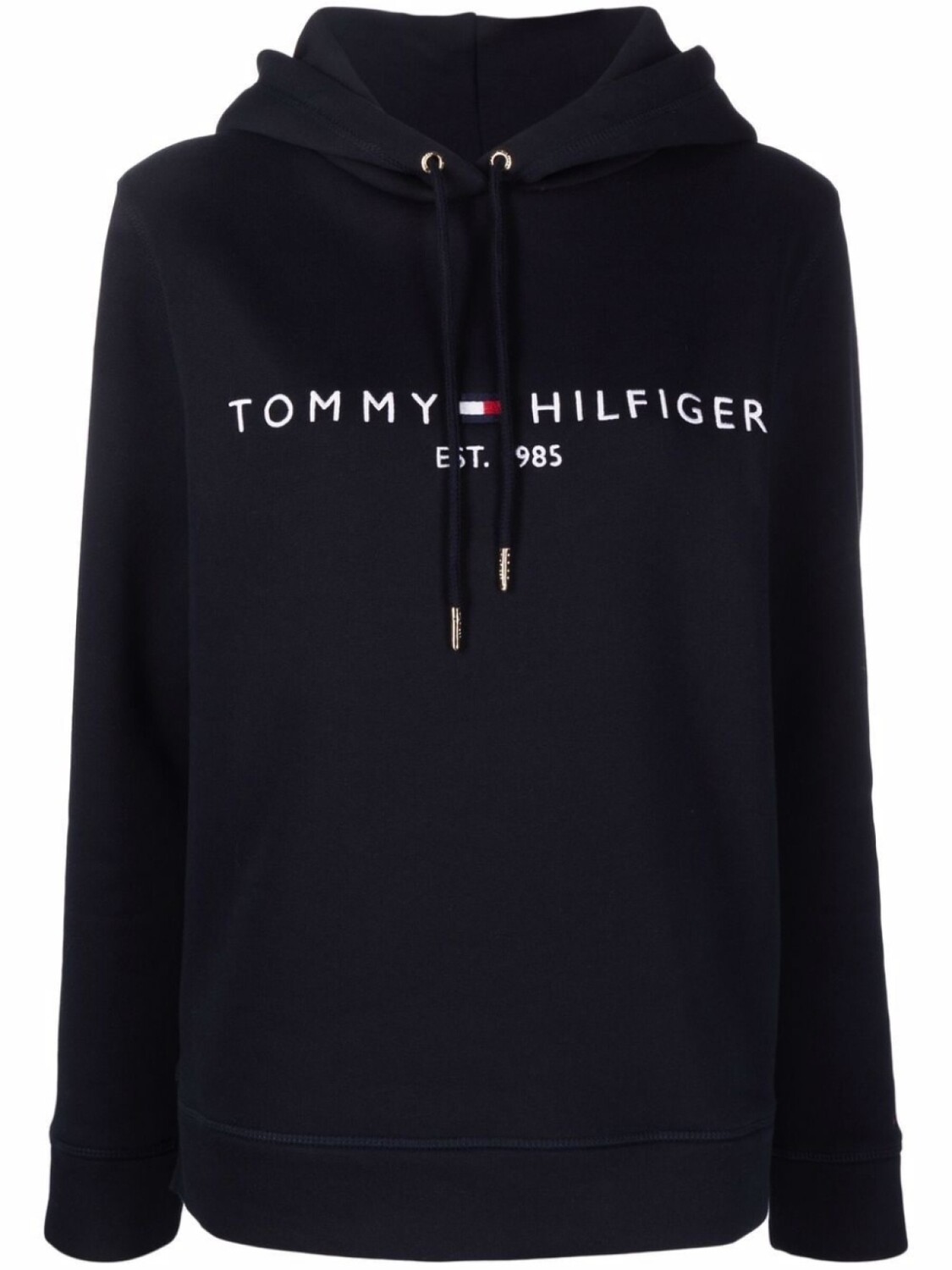 

Tommy Hilfiger худи с вышитым логотипом, синий