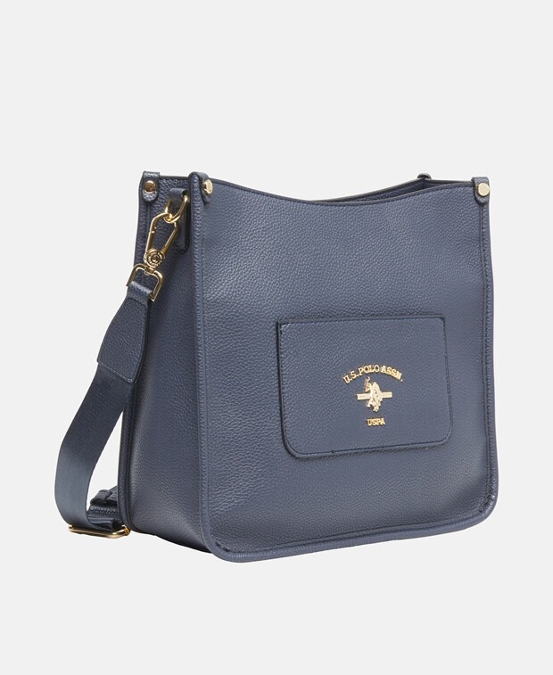 

Сумка-хобо U.S. Polo Assn., темно-синий