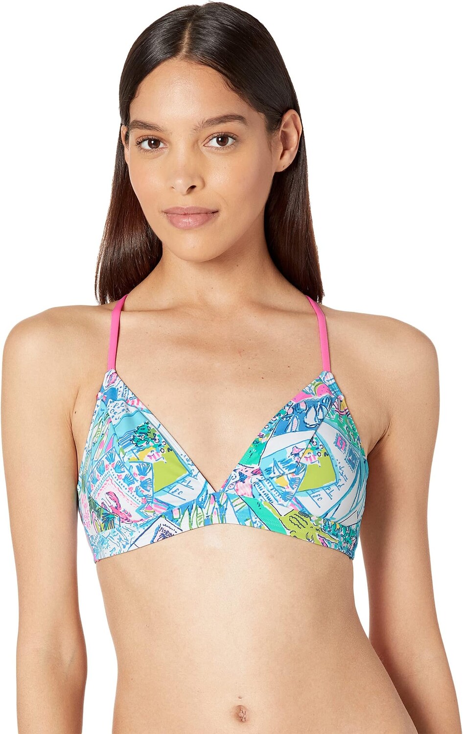 

Топ бикини Tasi Lilly Pulitzer, цвет Multi Party All The Tide Accessories Small