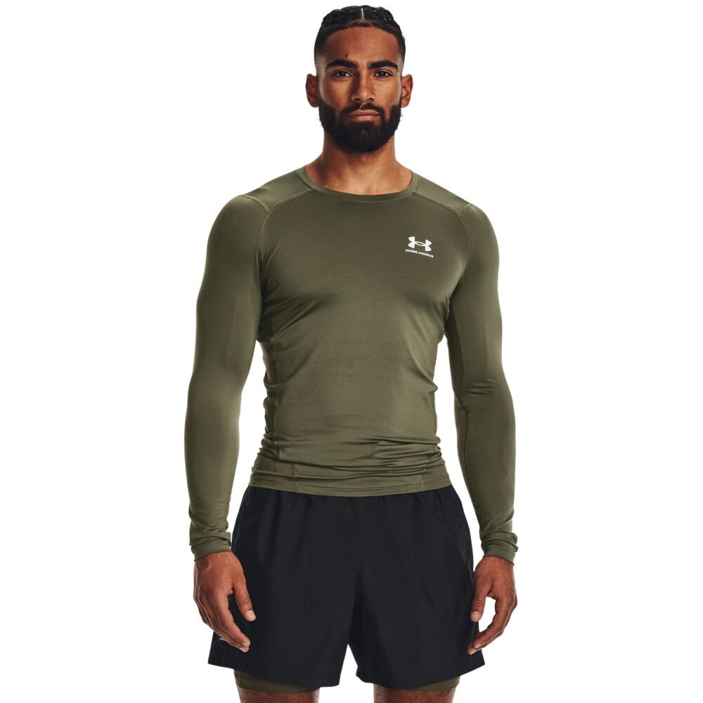 

Футболка с длинным рукавом Under Armour HG Armour Comp, зеленый