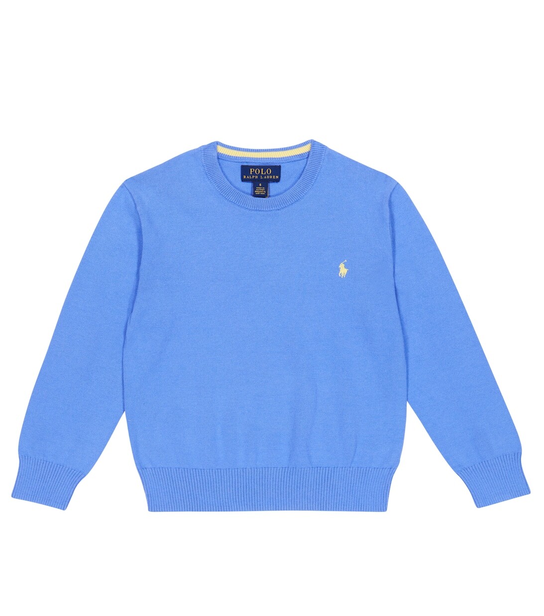 

Хлопковый свитер Polo Ralph Lauren, синий