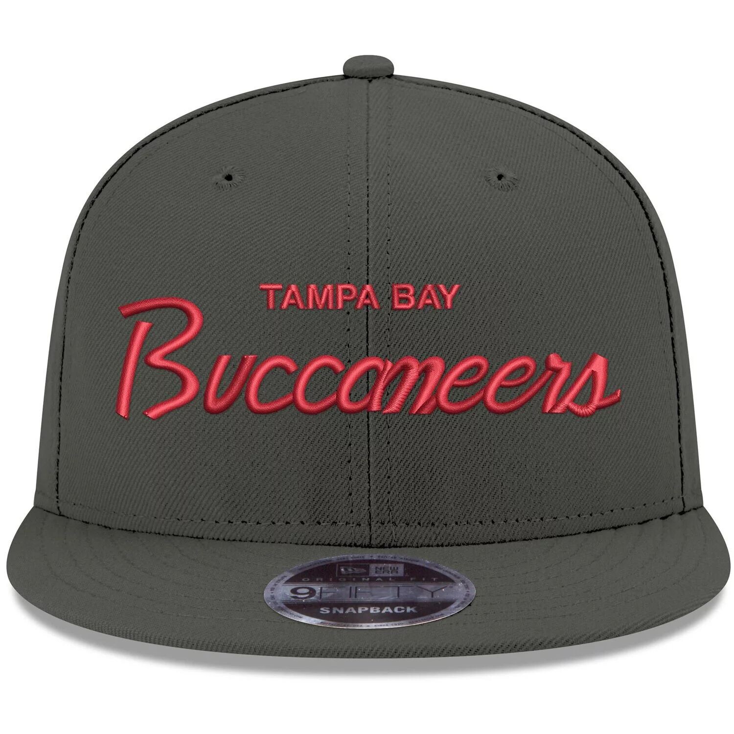 

Мужская кепка New Era Pewter Tampa Bay Buccaneers Griswold Original Fit 9FIFTY Snapback