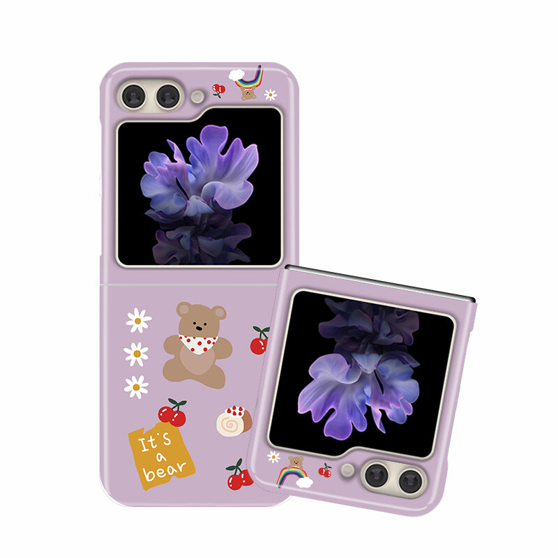 

Чехол для телефона Kokoparty, Rainbow Cherry Bear Glossy