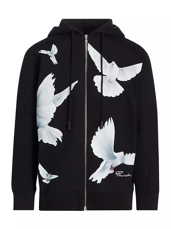 

Толстовка с молнией во всю длину Freedom Dove 3.Paradis, черный