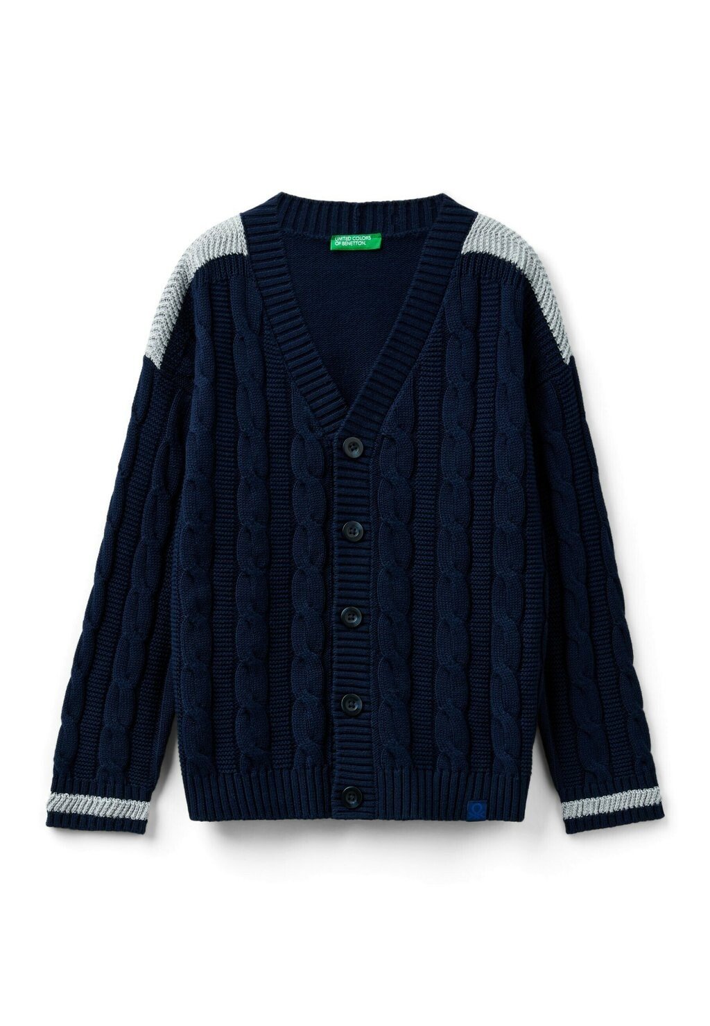 

Кардиган United Colors of Benetton, цвет blue