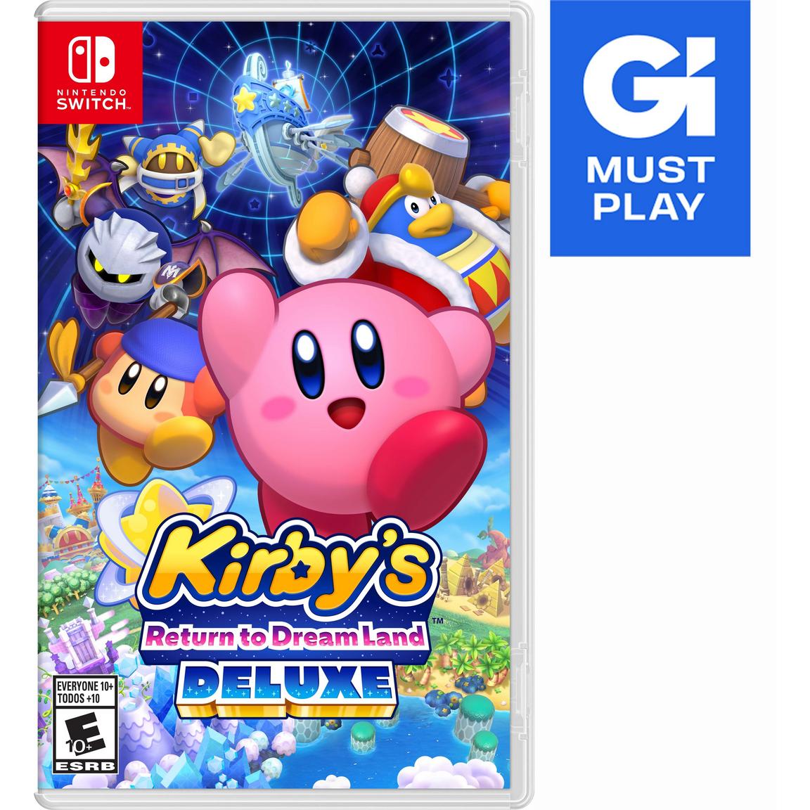 Видеоигра Kirby's Return to Dream Land Deluxe - Nintendo Switch kirby s return to dream land deluxe [nintendo switch английская версия]