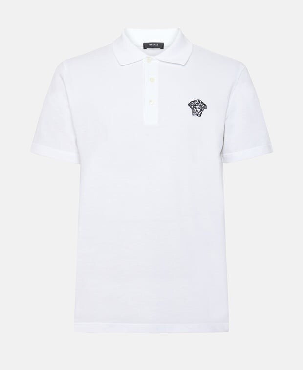 

Рубашка поло Versace, белый