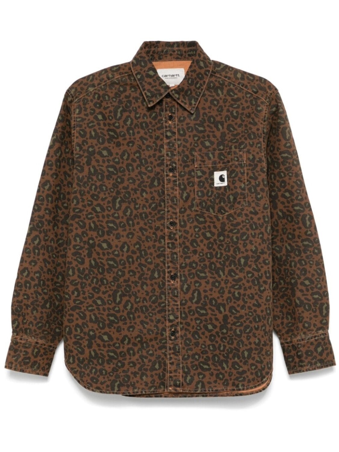 

Футболка Carhartt WIP Leo, коричневый