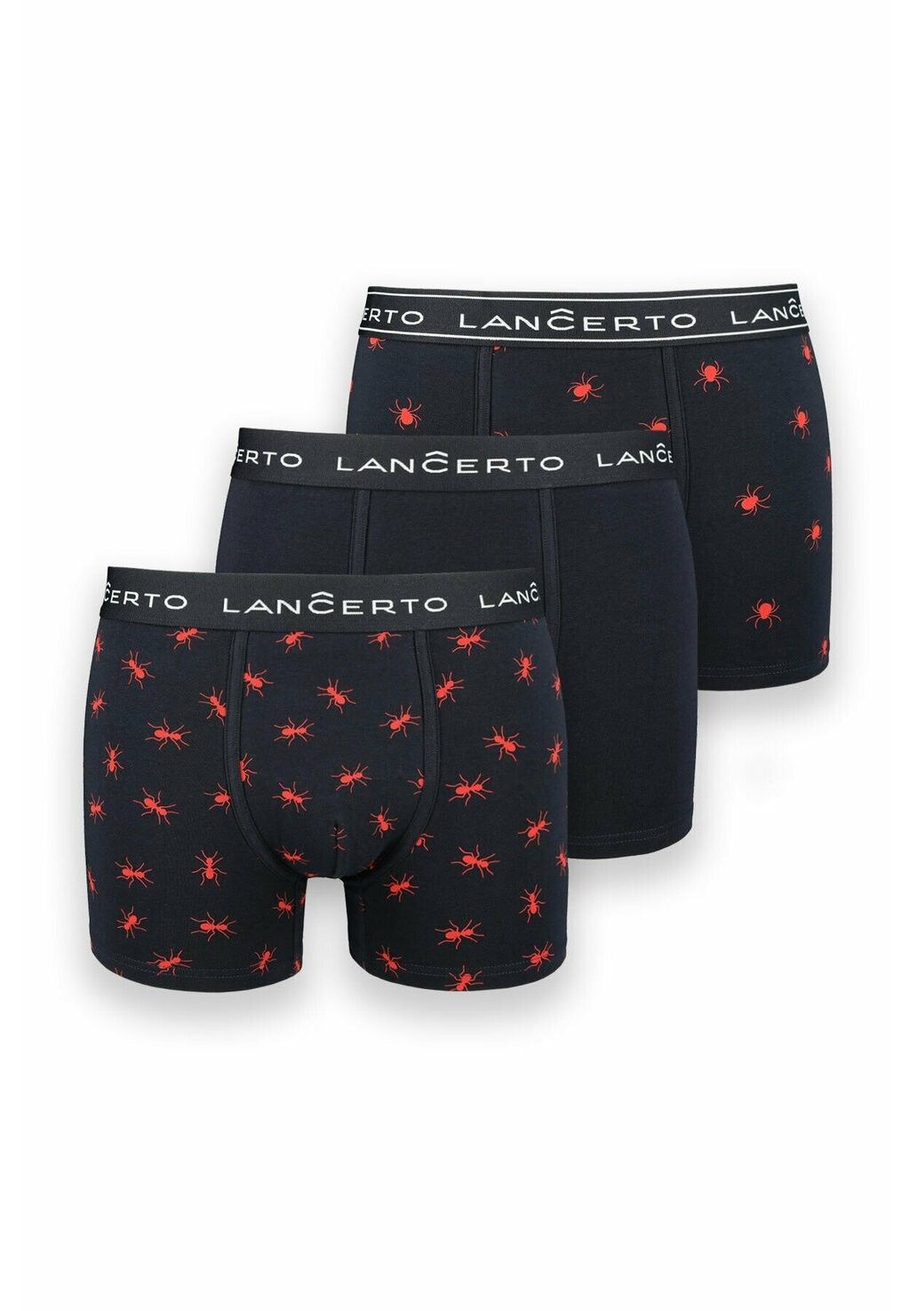 

Трусики 3 PACK Lancerto, черный