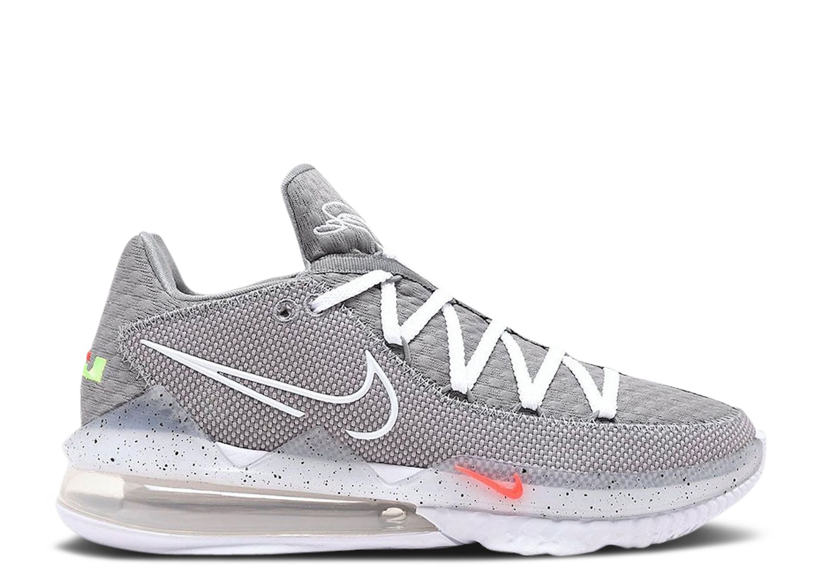 цена Кроссовки Nike Lebron 17 Low 'Particle Grey', серый