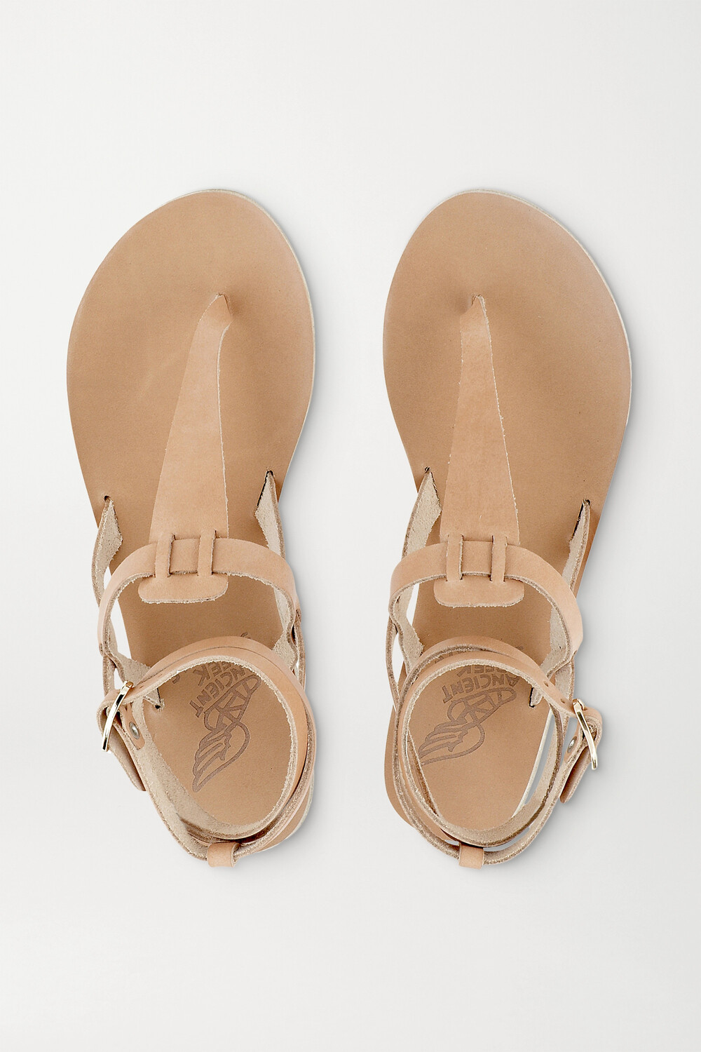 

ANCIENT GREEK SANDALS кожаные сандалии Estia, нейтральный