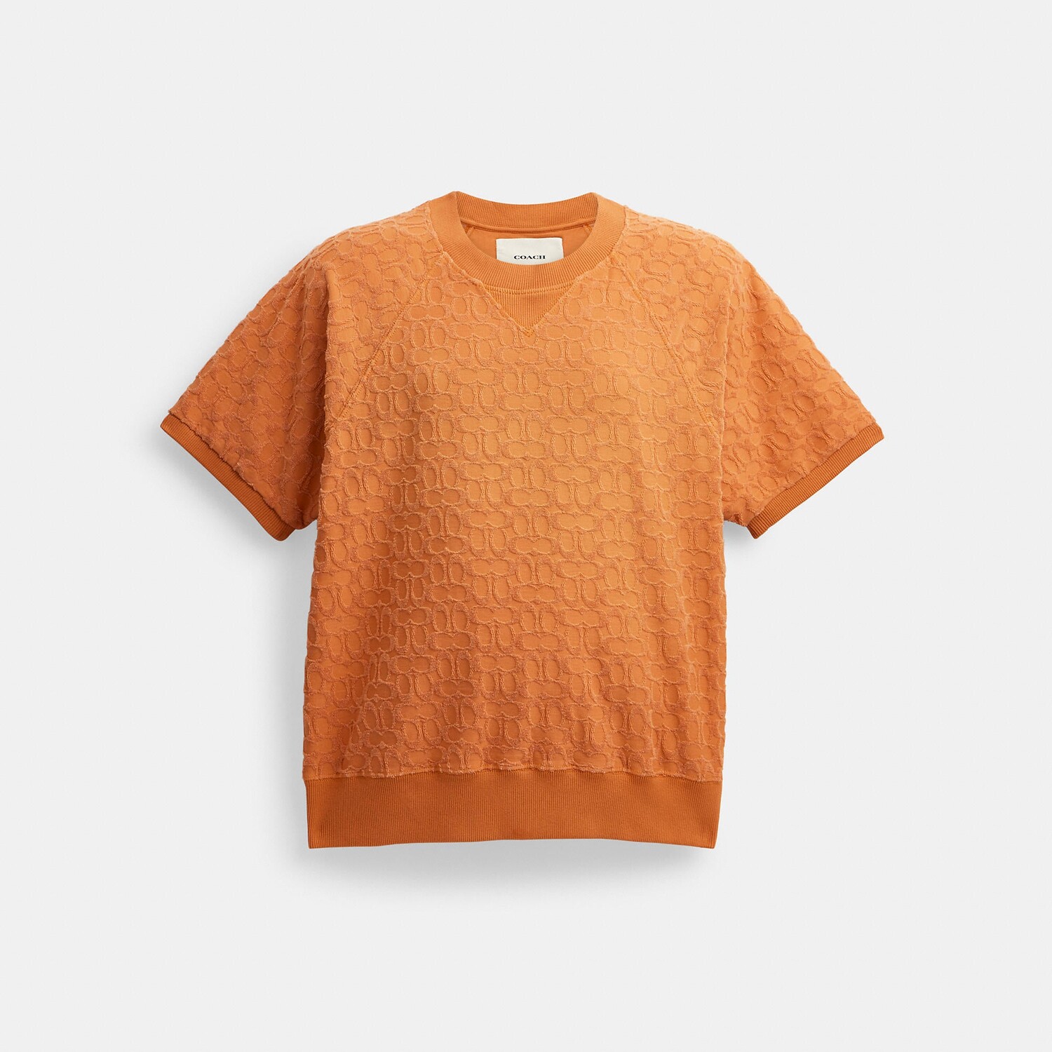 

Толстовка с логотипом Coach Outlet Sun Faded, цвет Sun Orange