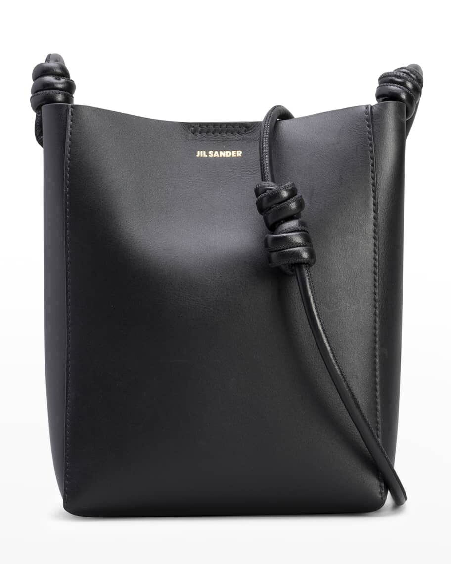 

Кожаная сумка через плечо с узлом Giro Jil Sander