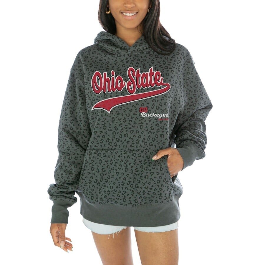 

Пуловер с капюшоном Gameday Couture Ohio State Buckeyes, черный