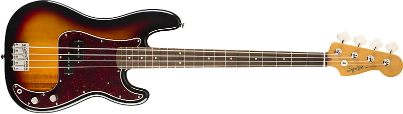 Басс гитара Fender Squier Classic Vibe '60s 4-String Electric Precision Bass 3-Tone Sunburst