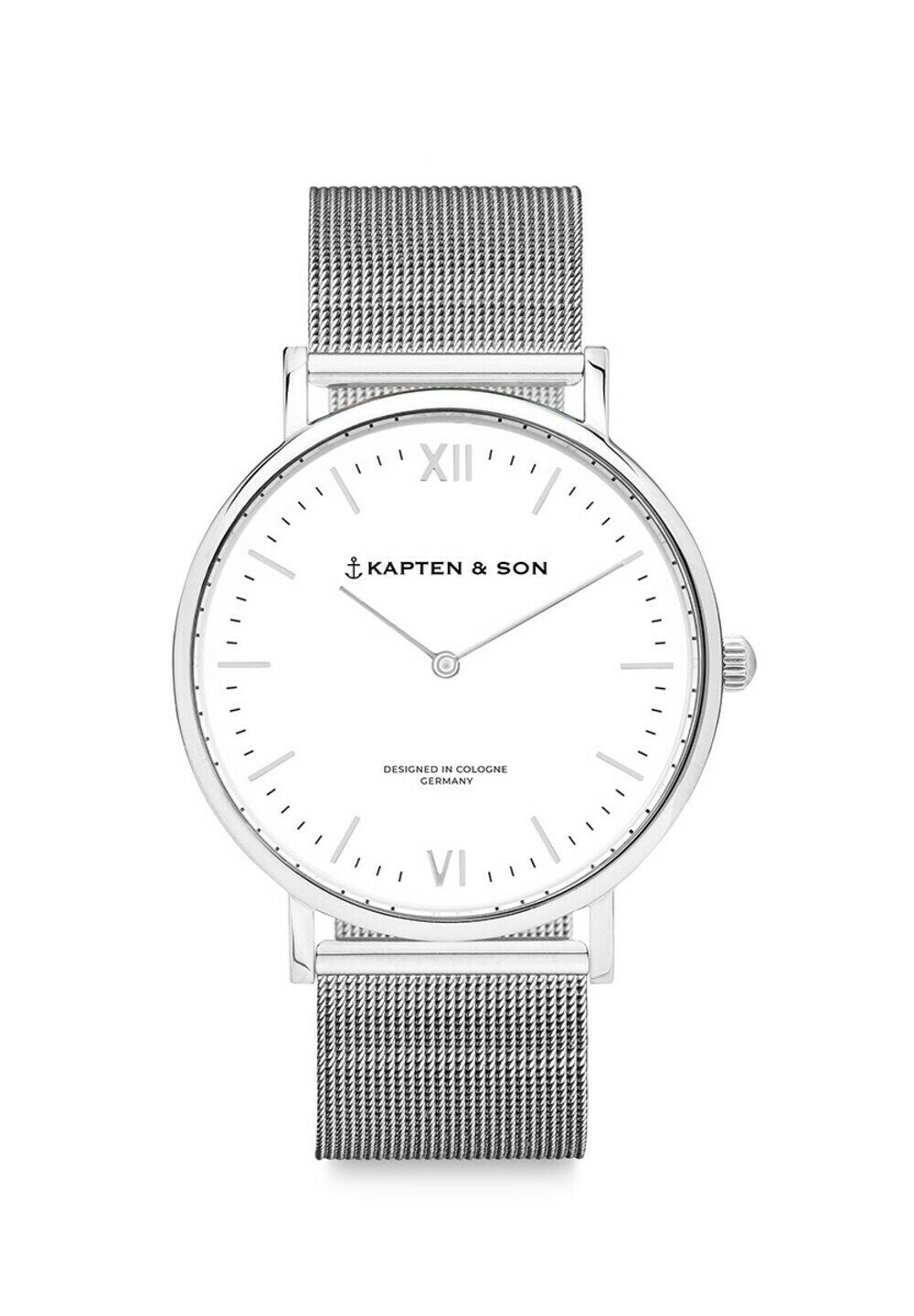 

Часы Campus Small Kapten & Son, цвет silver coloured white