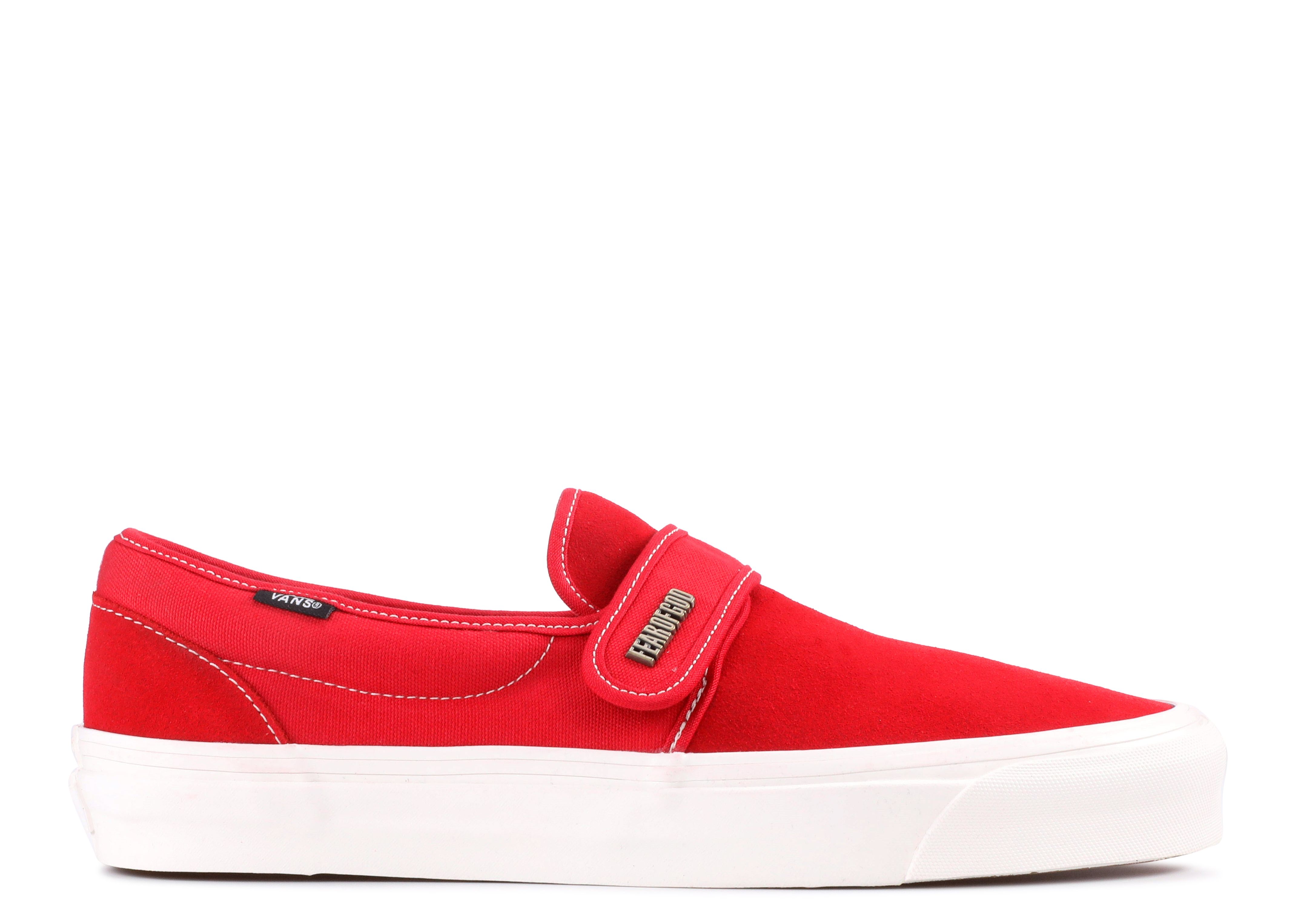 Кроссовки Vans Fear Of God X Slip-On 47 Dx 'Collection 2 Red', красный primal fear the history of fear primal fear