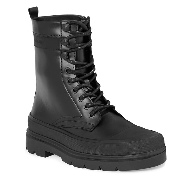 Ботинки Calvin Klein LaceUp Boot, черный мотоциклетные ботинки eva laceup boot mid calvin klein jeans черный